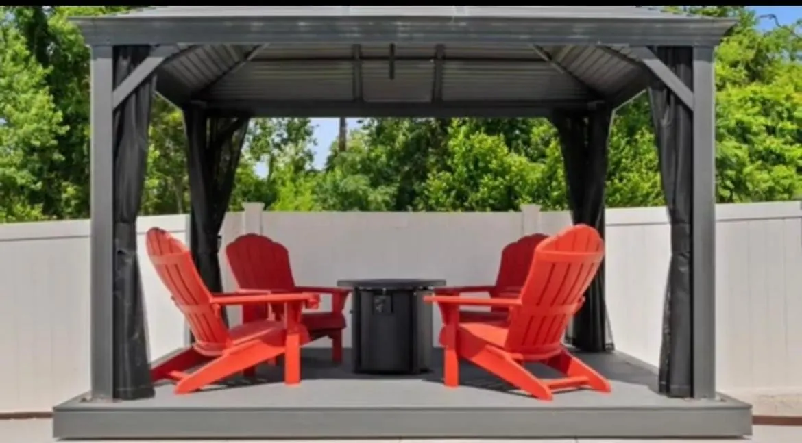Beachy Chic 3/2 Private Gunite Pool 800Ft Beach Panama City Beach ABD
