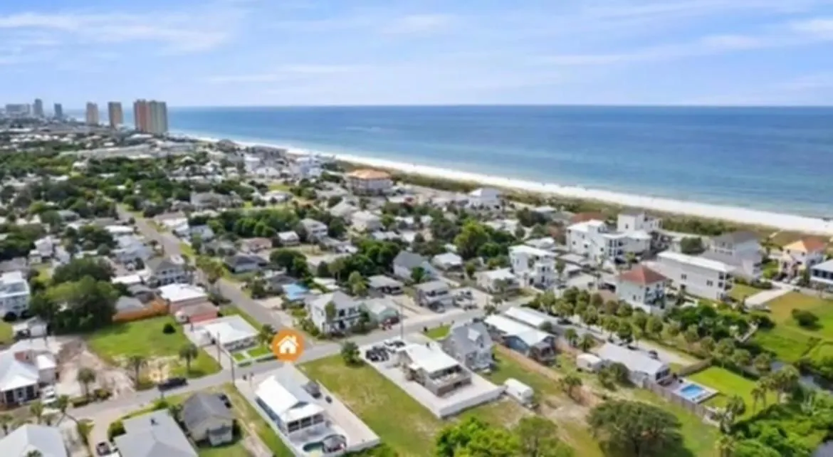 Beachy Chic 3/2 Private Gunite Pool 800Ft Beach Panama City Beach Tatil Evi
