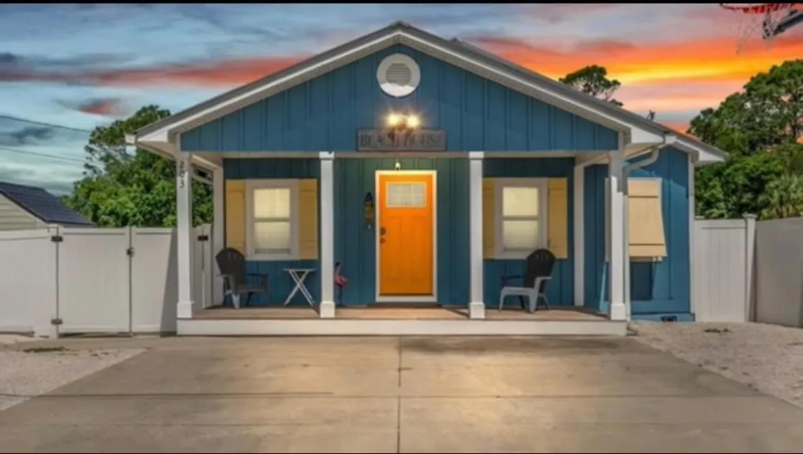 Beachy Chic 3/2 Private Gunite Pool 800Ft Beach Panama City Beach Tatil Evi